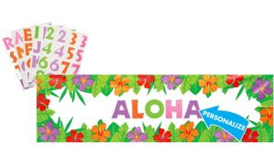 hibiscus personalized banner