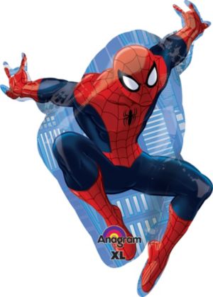 spiderman balloon spider giant partycity decorations supplies birthday balloons favors ballon