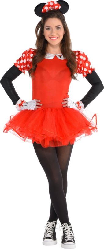 Teen Girls Dancing Minnie Mouse Costume Party City