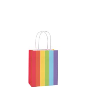bags rainbow kraft medium candy 10ct favor gift 24ct birthday icon paper favors partycity containers email rock