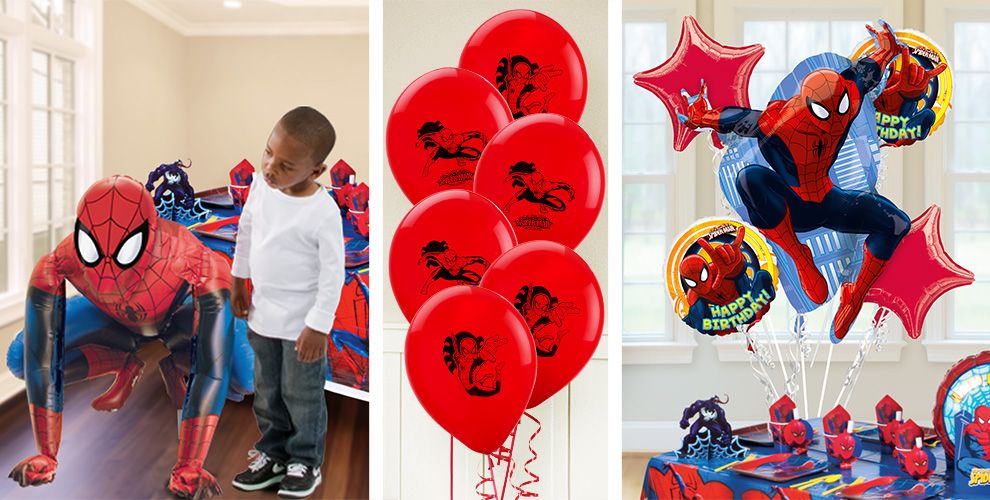 Spiderman Balloons Party City