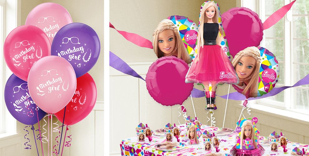 Barbie Balloons - Party City