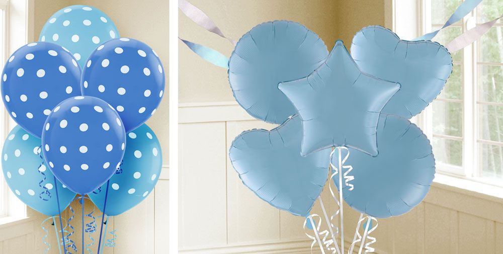 Pastel Blue Balloons - Party City