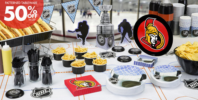 NHL Ottawa Senators Party Supplies - Party City