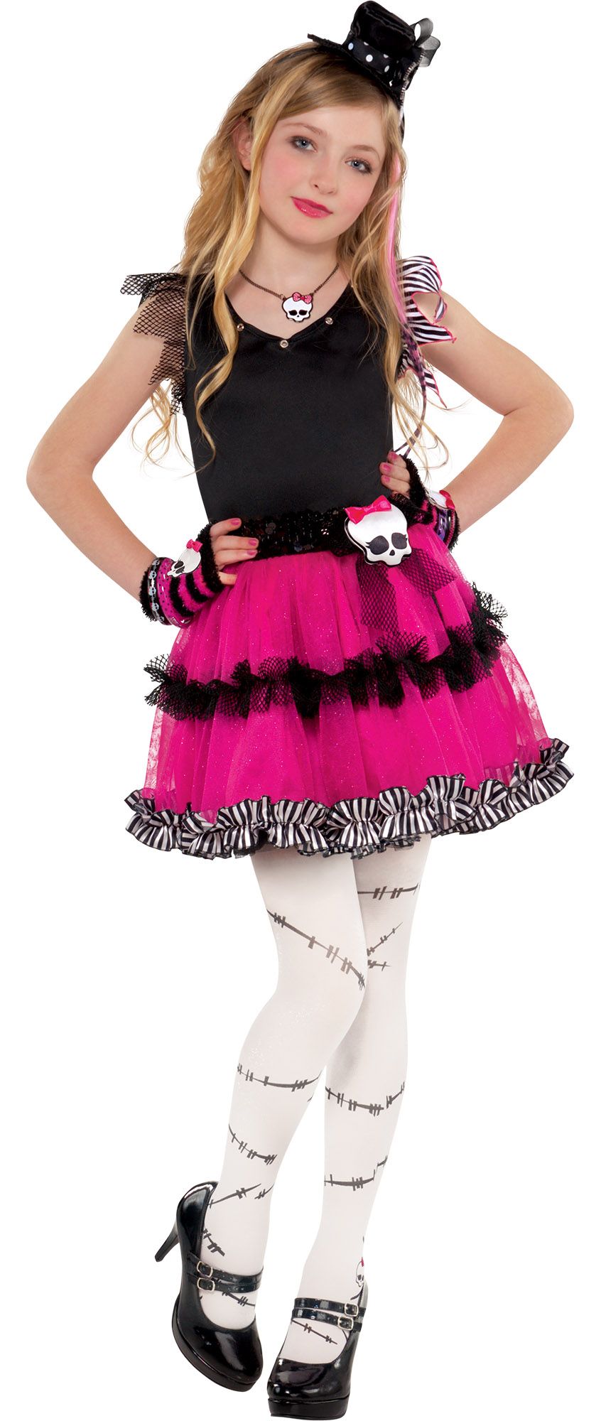 Create Your Own Girls' Frankie Stein Costume Accessories - Party City