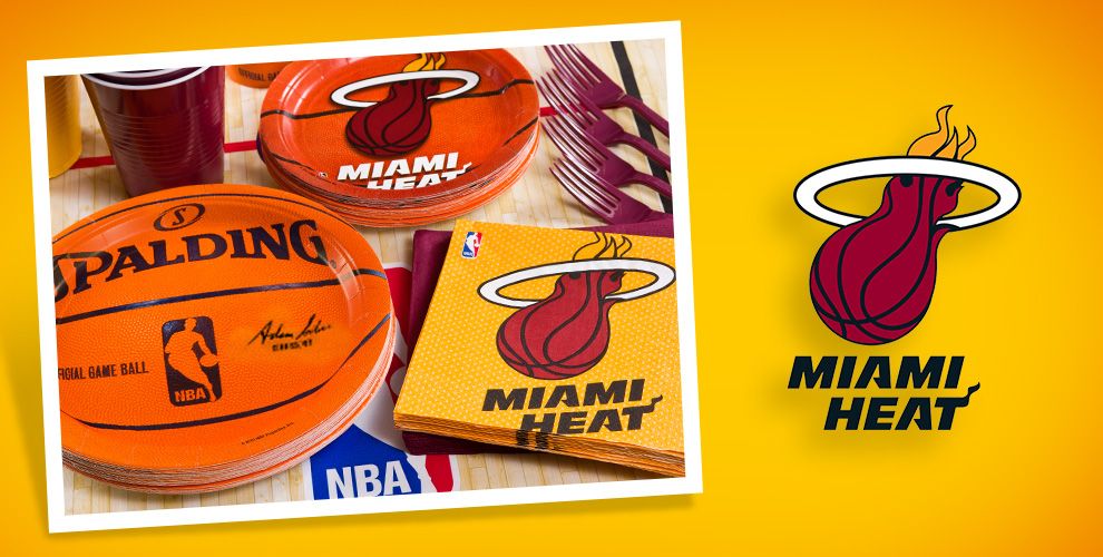 NBA Miami Heat Party Supplies Party City