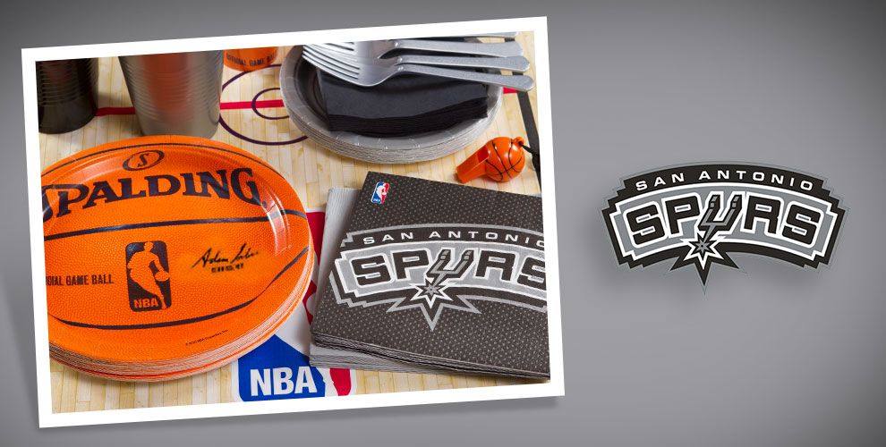 NBA San Antonio Spurs Party Supplies Party City