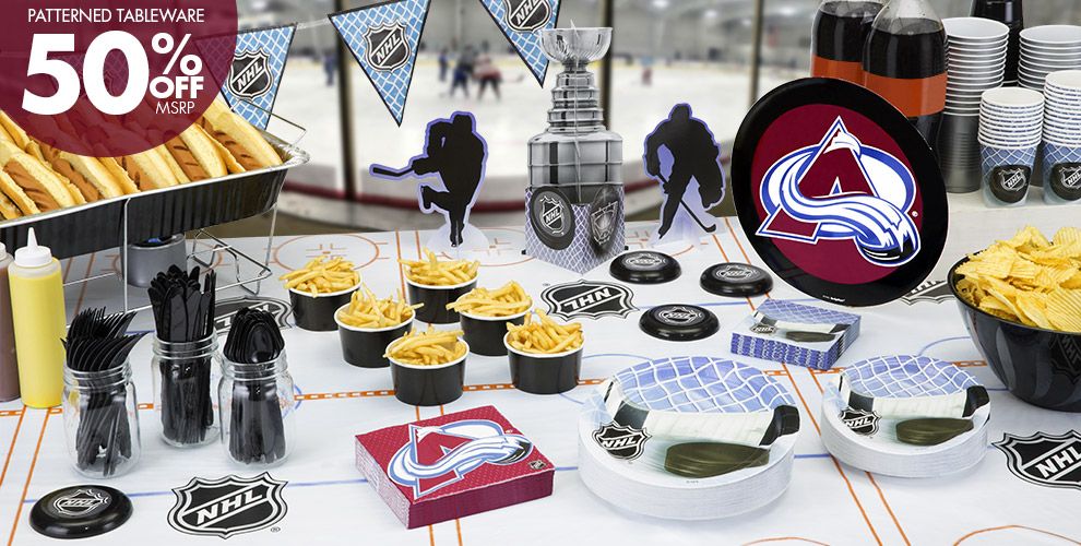 NHL Colorado Avalanche Party Supplies Party City