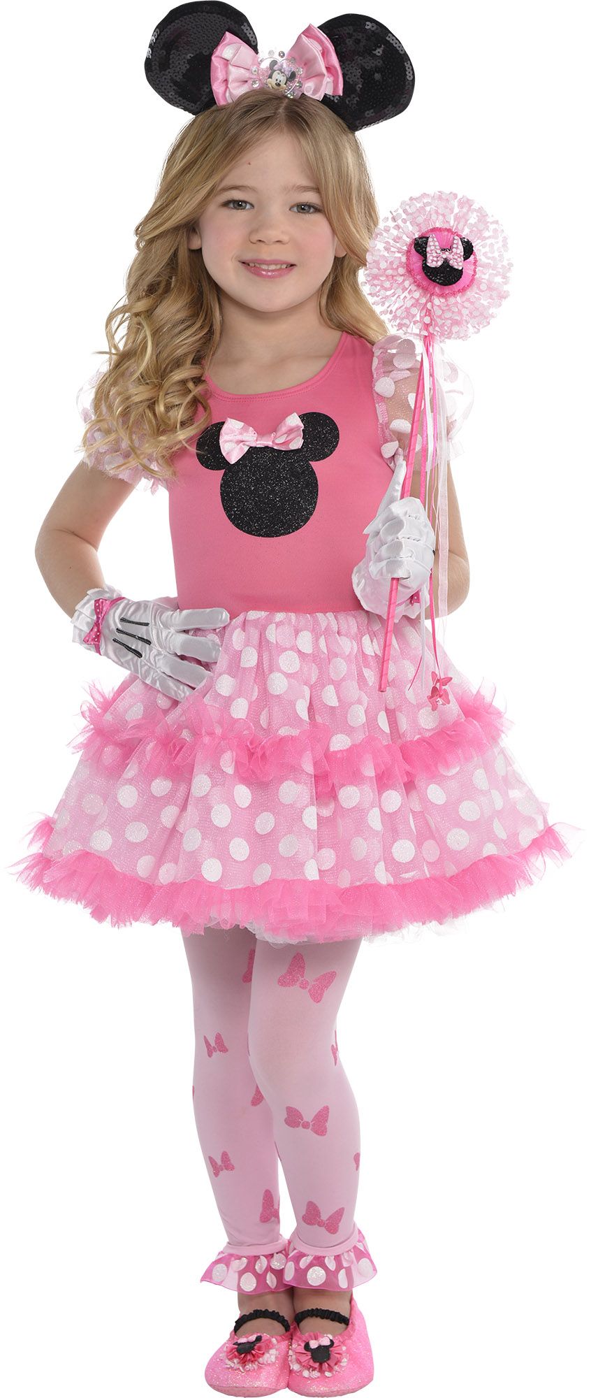 Create Your Own Girls Minnie Mouse Costume Accessories Party City