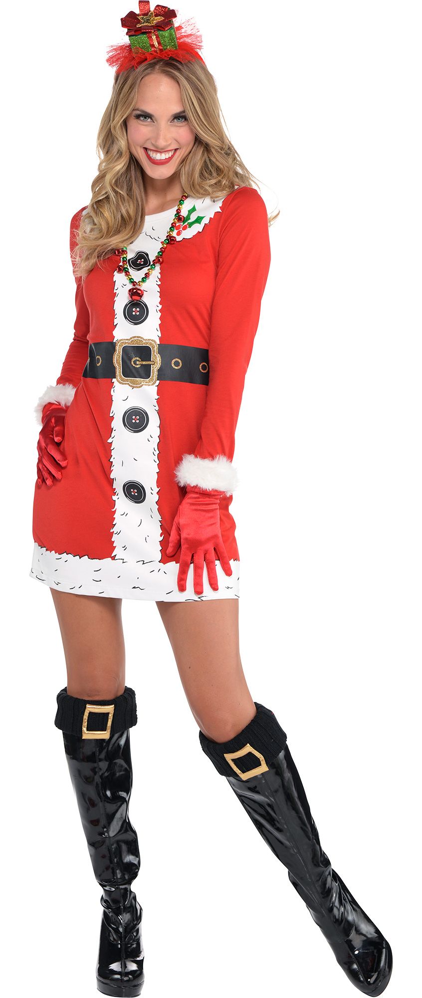 Women's Santa Christmas Costume Accessories Party City