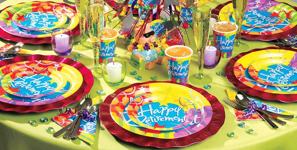 Retirement Party Supplies Retirement Party Ideas & Decorations