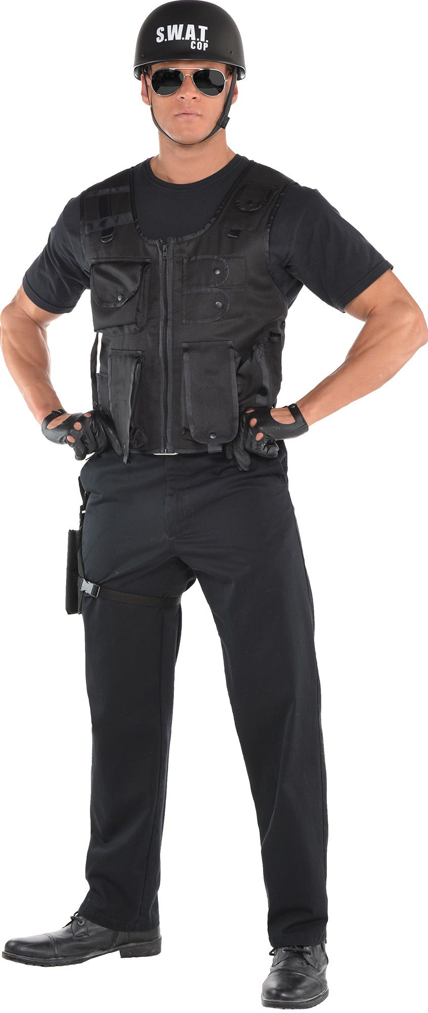 Men's SWAT Accessories Party City