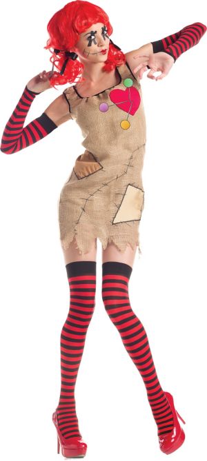 Adult Voodoo Doll Costume Party City 8730