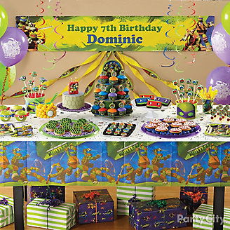TMNT Treats Table TMNT Treats Table