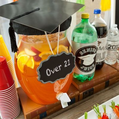 punch graduation idea mini rum tasting spiked started veggies dip cups ranch grad partycity