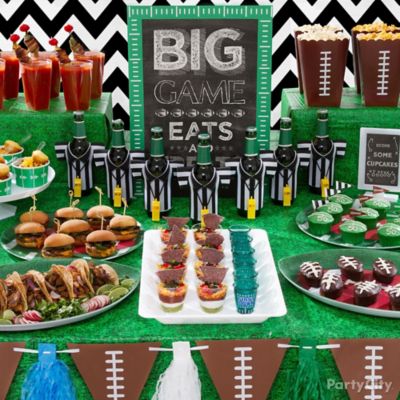 Football Food Table Idea - Party City