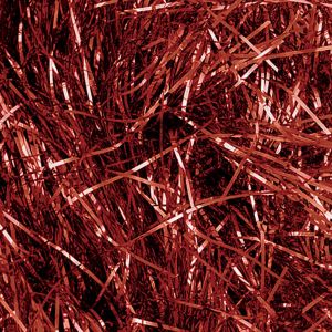 Red Metallic Tinsel Grass 2oz - Party City