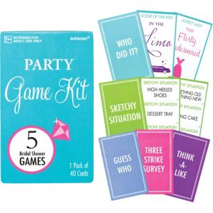 Bridal Shower Card Game Kit 40ct - Party City