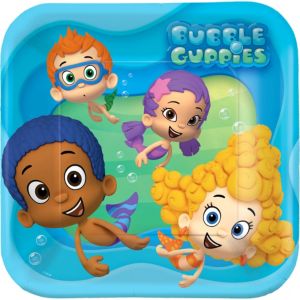 Bubble Guppies Lunch Plates 8ct - Party City