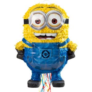 Despicable Me 2 Pull String Bob Minion Pinata 20in - Party City