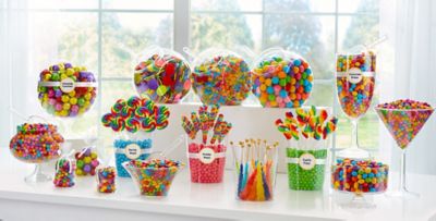 Rainbow Candy Buffet Supplies - Rainbow Candy & Containers - Party City