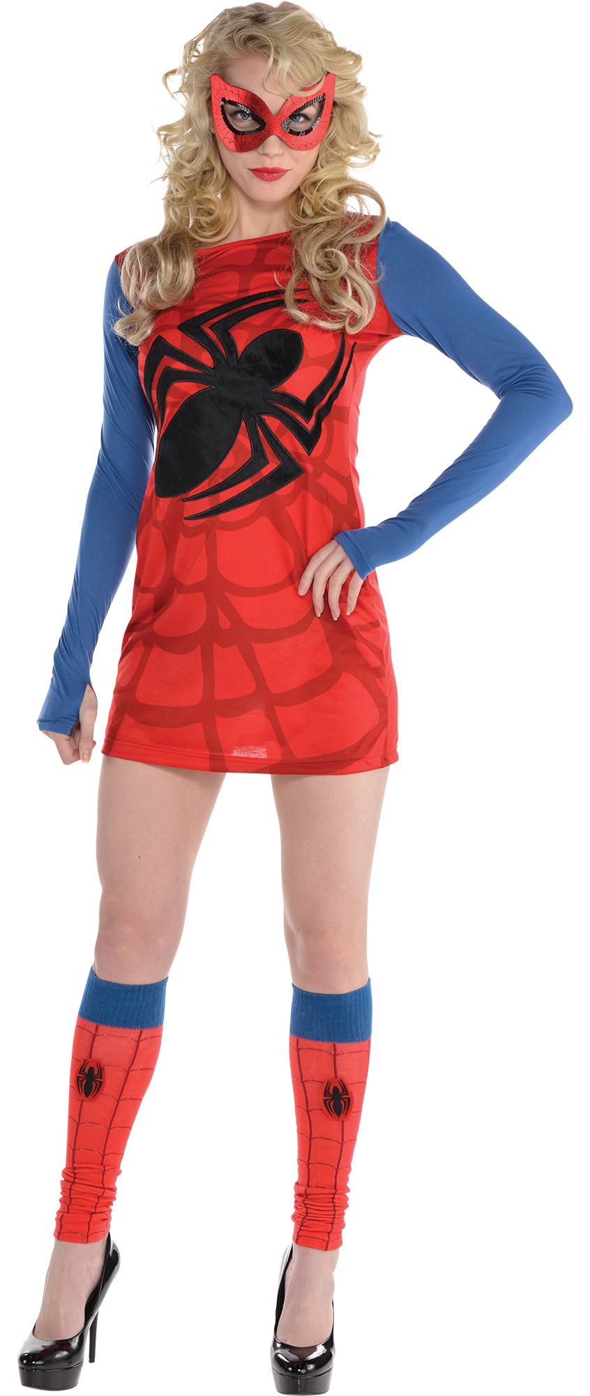 Create Your Own Womens Spider Girl Costume Accessories Party City 