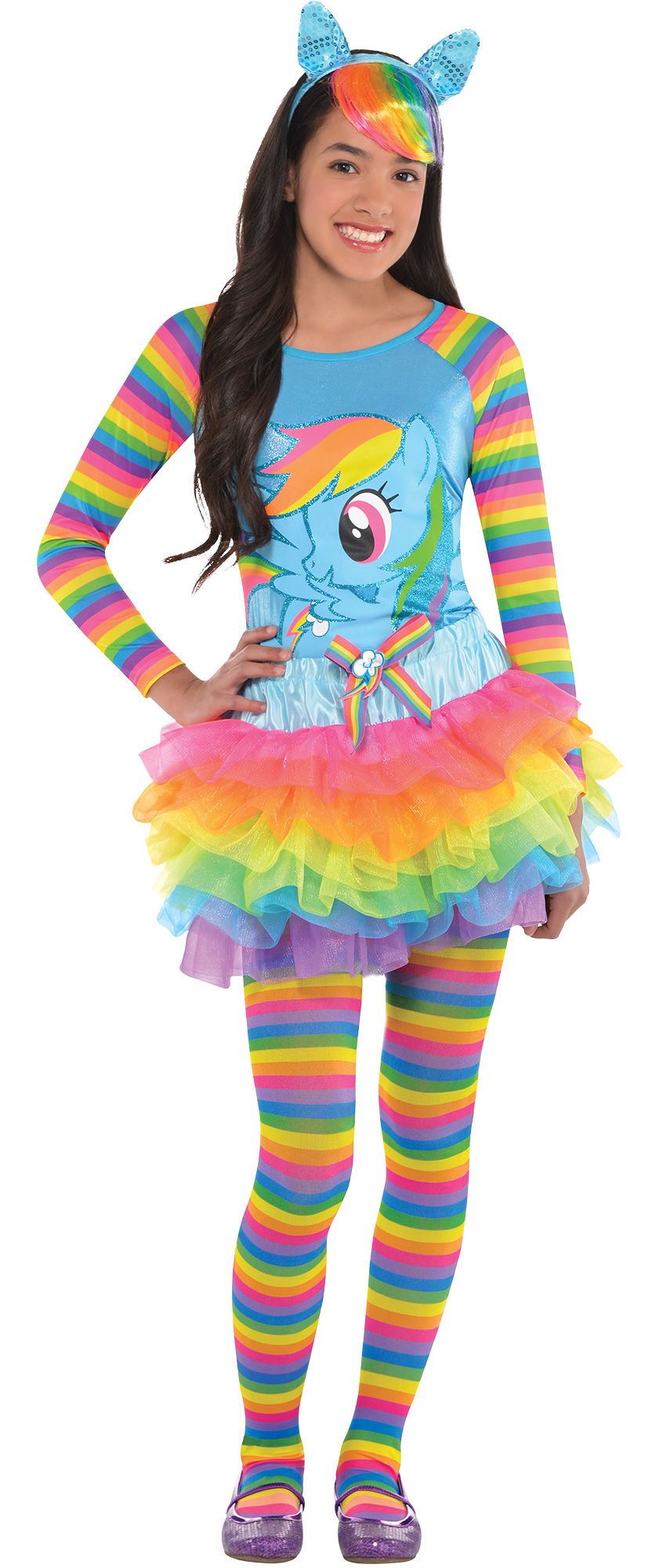Create Your Own Girls' Rainbow Dash Costume Accessories 
