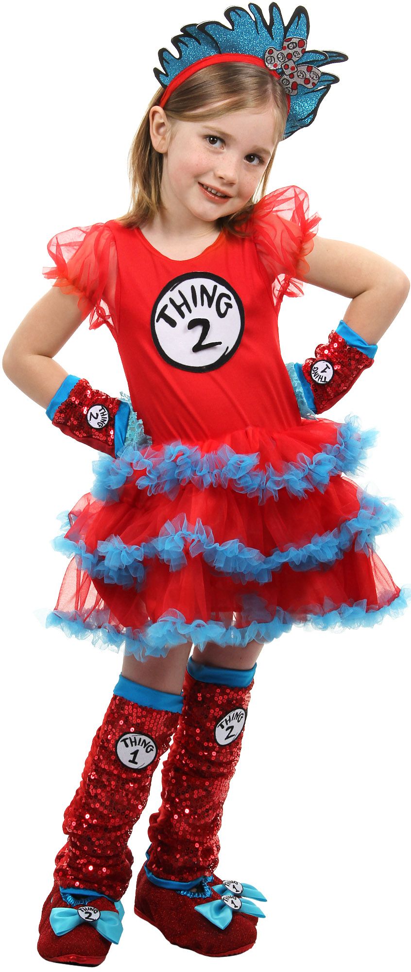 Create Your Own Girls' Thing 1 & Thing 2 Costume Accessories - Party City