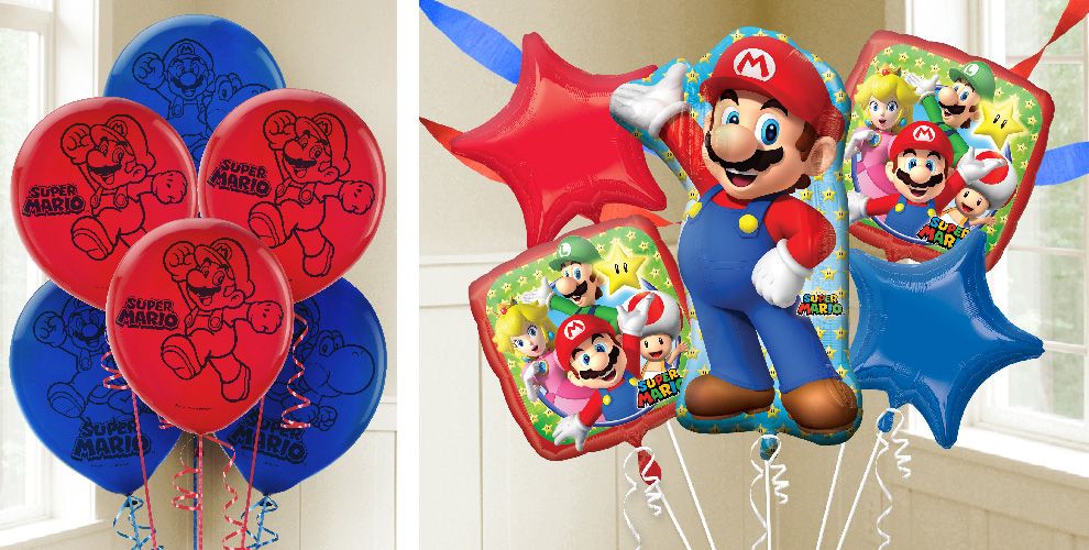 Super Mario Balloons Party City