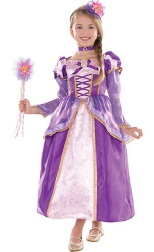 Toddler Girls Supreme Tangled Rapunzel Costume - Party City