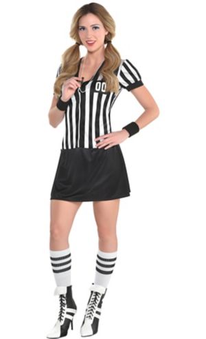 Adult Nicely Played Sexy Referee Costume - Party City