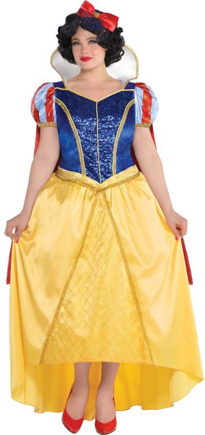 Adult Snow White Costume Couture Plus Size - Snow White and the Seven ...