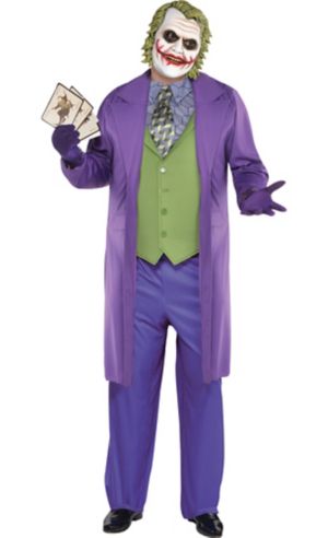 Adult Joker Costume Plus Size - The Dark Knight - Party City