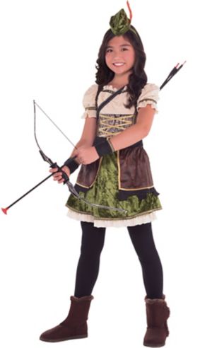 Girls Miss Robin Hood Costume - Party City