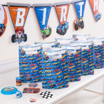 Hot Wheels Favor Pack for 8 Idea - Party City