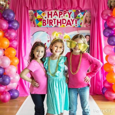 party city barbie birthday