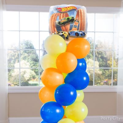 hot wheels balloons