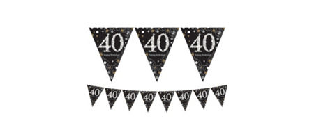 Sparkling Celebration 40th Birthday Party Supplies - Party City