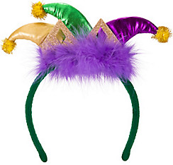 Mardi Gras Hats & Accessories - Jester Hats, Mardi Gras Crowns - Party City
