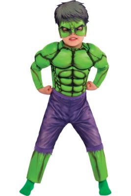 Disguise Limited Boys Hulk Avengers Classic Muscle Costume Disguise Costumes Toys Division