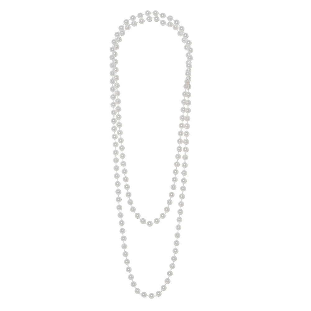 Each Necklace Includes 7mm Faux Pearls On 48/” Strand Realistic Looking Fake Pearl Necklace Costume Jewelry 24 Pack Pearl Necklaces For Women Tea Party Favors /& Great Gatsby Party Decorations