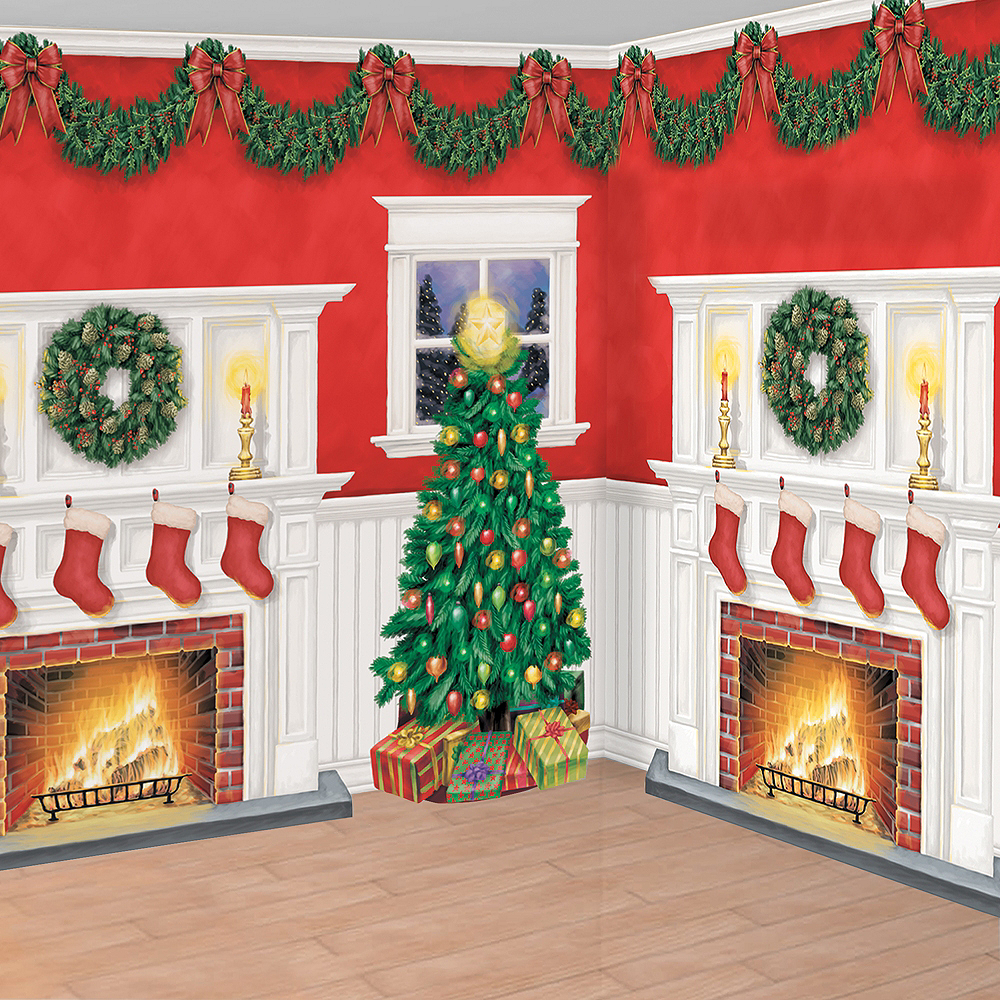 Home for Christmas Room Decorating Kit 6pc | Party City