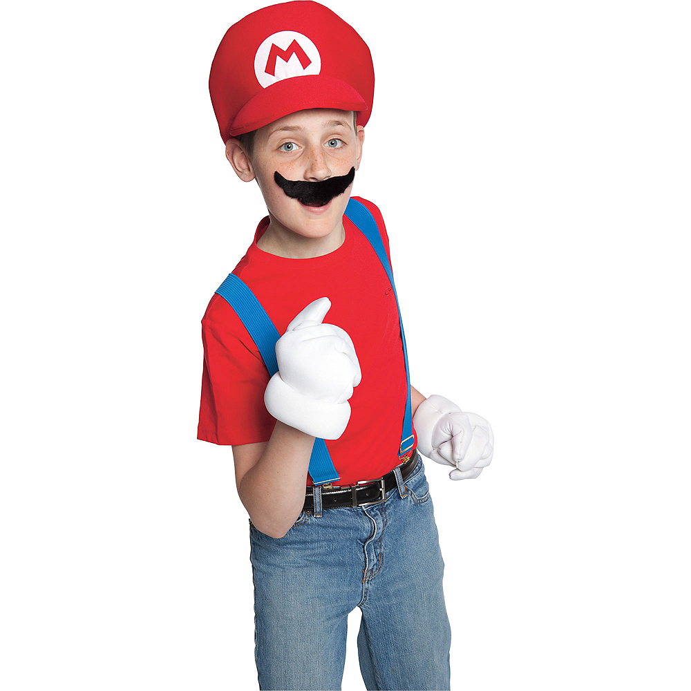 Super Mario Brothers Mario Adult Costume Accessory Kit