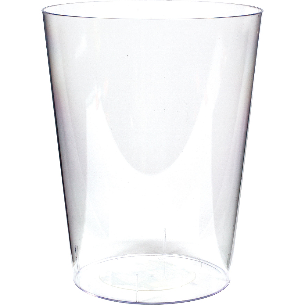 CLEAR Plastic Cylinder Container 7 1/2in x 6in Party City
