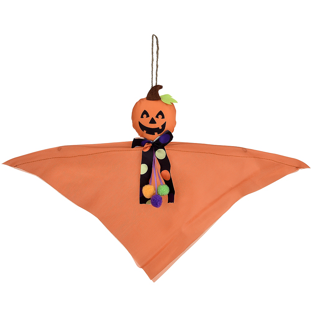 Mini Hanging Friendly Jack-o'-Lantern 19in x 15in | Party City