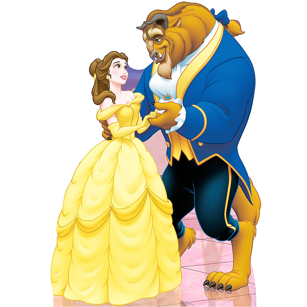 Beauty and the Beast Life-Size Cardboard Cutout 46in x ...