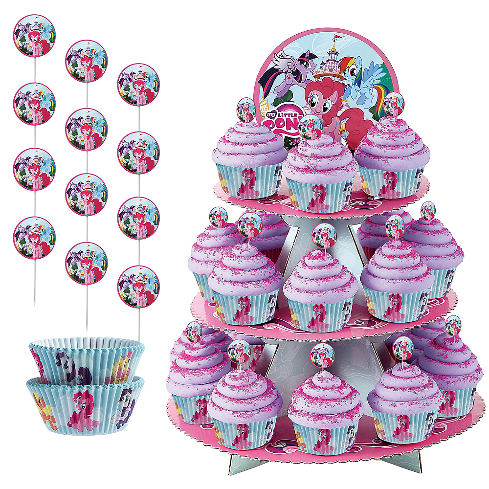 My Little Pony Cupcake Pick Kit For 24 Party City