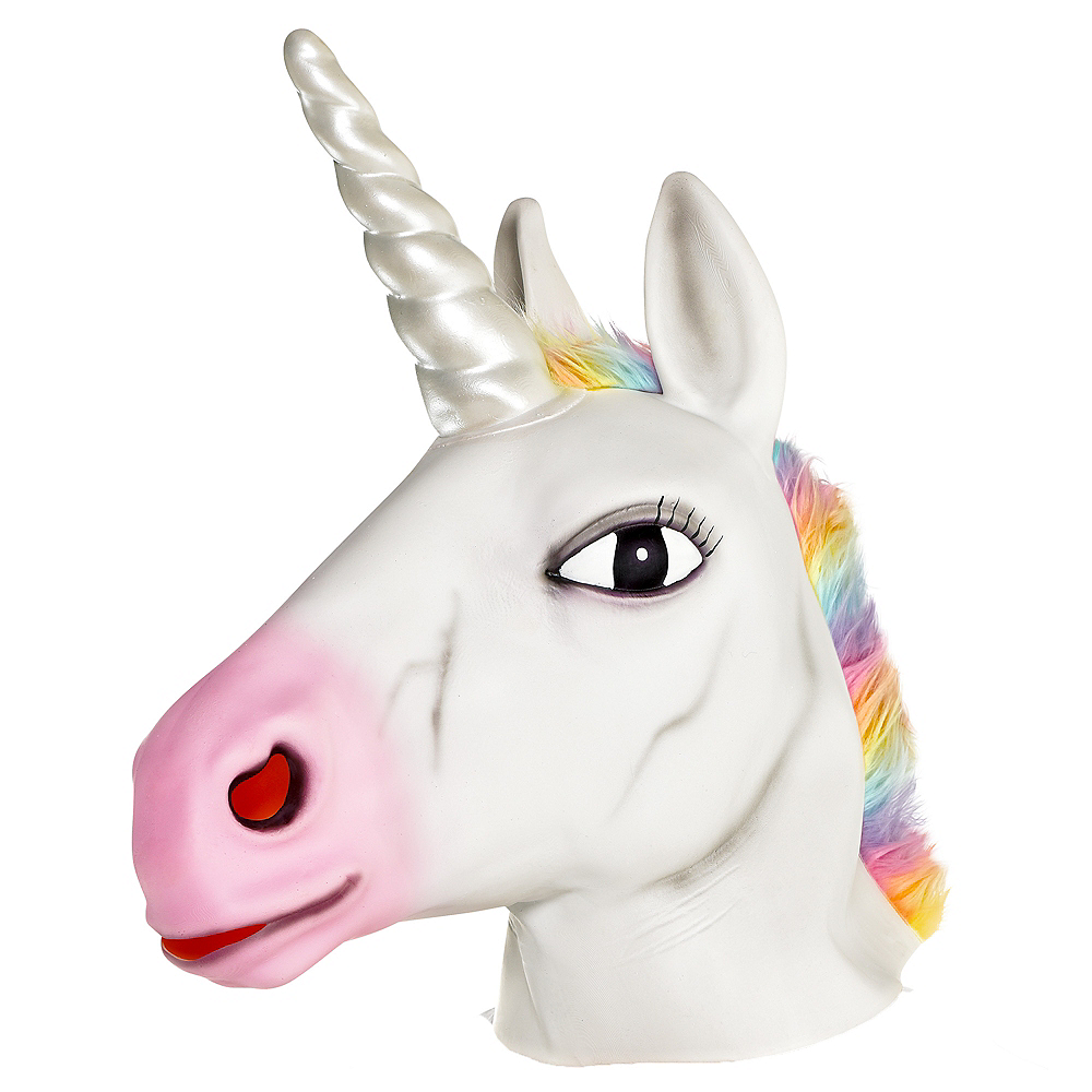 Adult Majestic Unicorn Mask 8in x 16in | Party City Canada