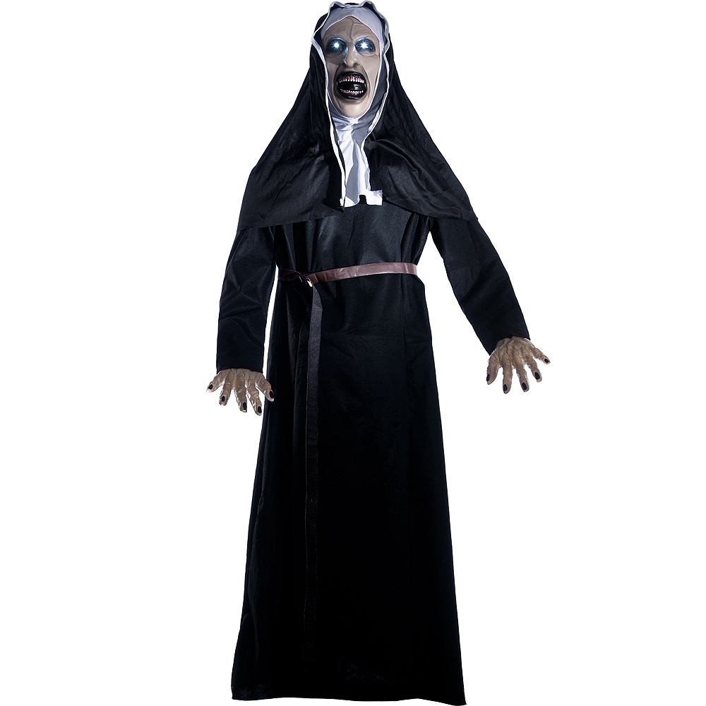 Animated Giant Possessed Nun Decoration 5ft - The Nun | Party City