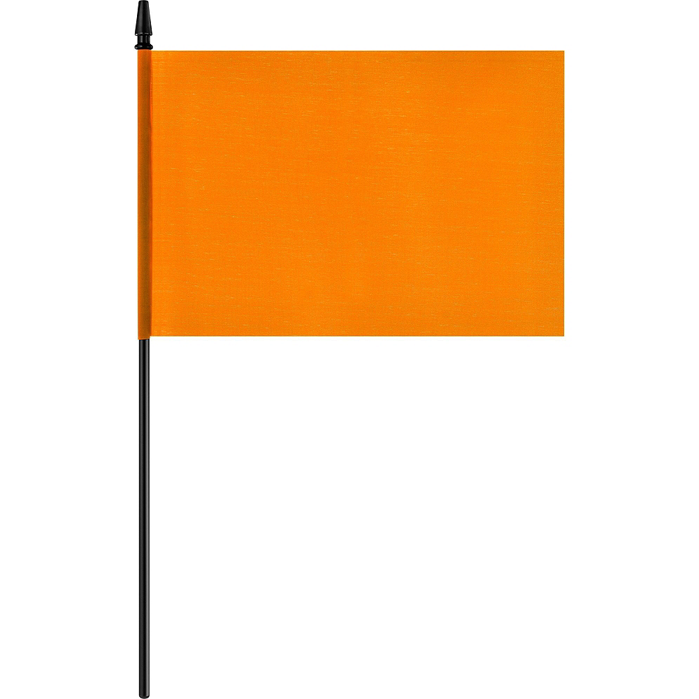 Оранжевый флажок. Оранжевый флажок для детей. Флажок на палочке. Цветные флажки. Флаг оранжевый белый черный